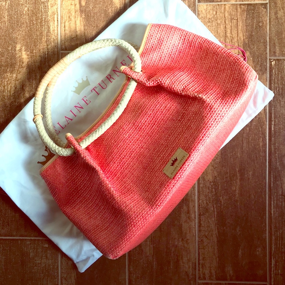 🏖 Elaine Turner 🔆”The Terah Tote”🔆 Coral 🏖